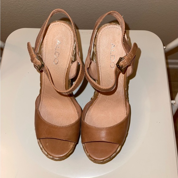 ALDO ESPADRILLES: Multi-color Wedge Heel - Picture 4 of 8